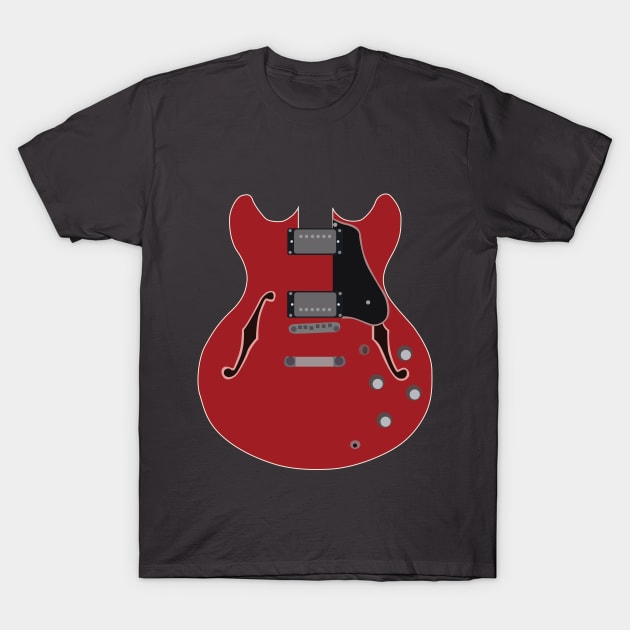 Guitar T-Shirt by Squid's Store